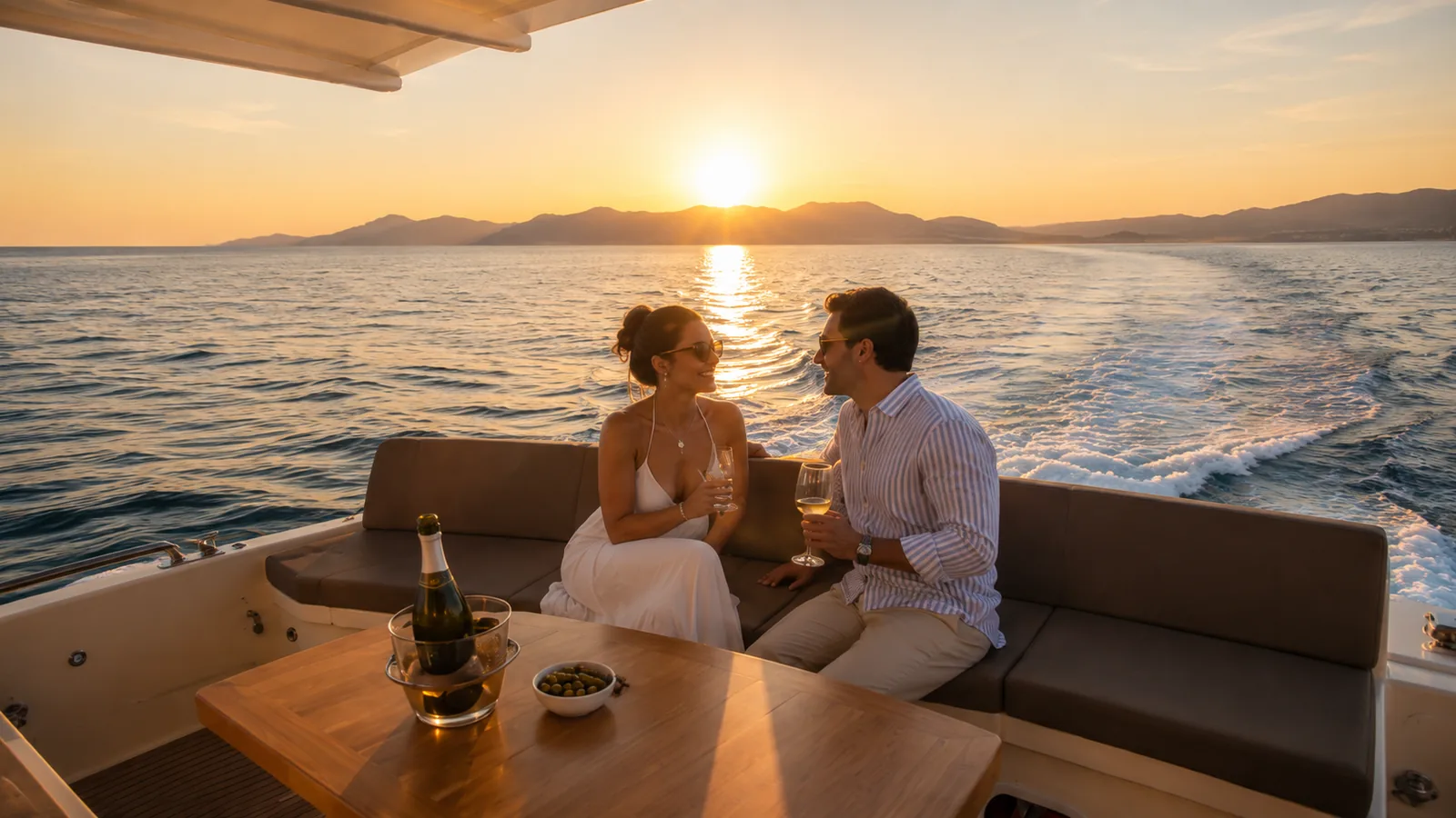 A celebration aboard the Lovin' Life